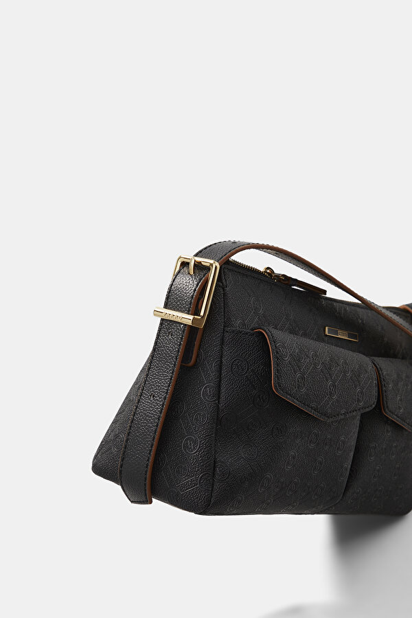 BLACK MONOGRAM BAG 6