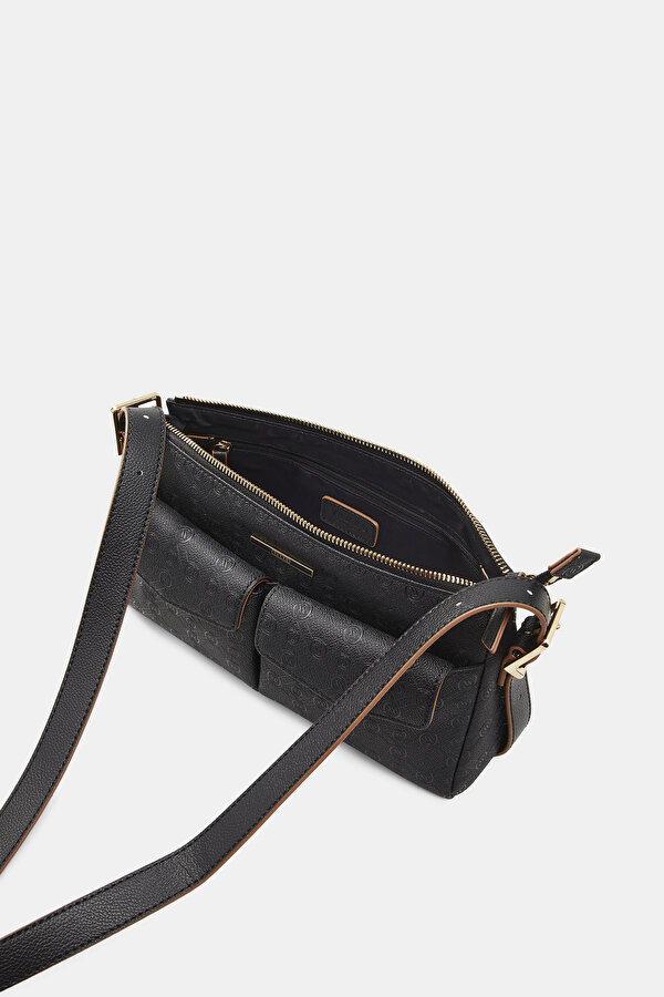 BLACK MONOGRAM BAG 7