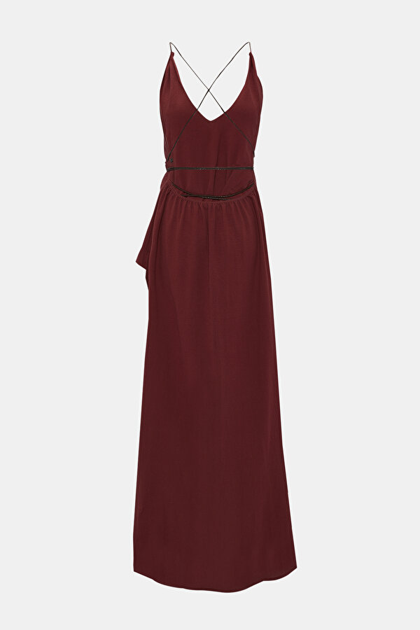 DARK RED DRESS 2