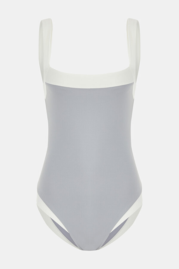 GREY SWIMSUIT