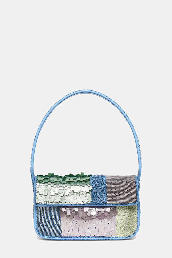 MULTICOLOR DESIGN FILLED BAG