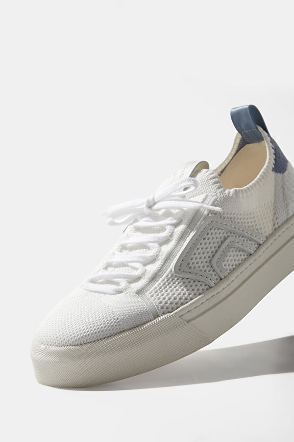 BEYAZ DERİ SNEAKER 6