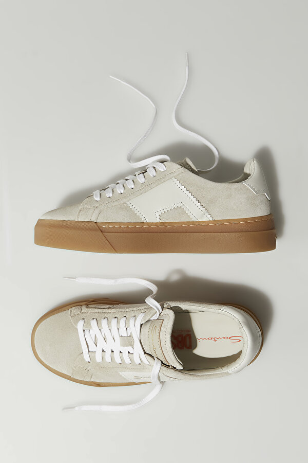 NATURAL SUEDE SNEAKER 6