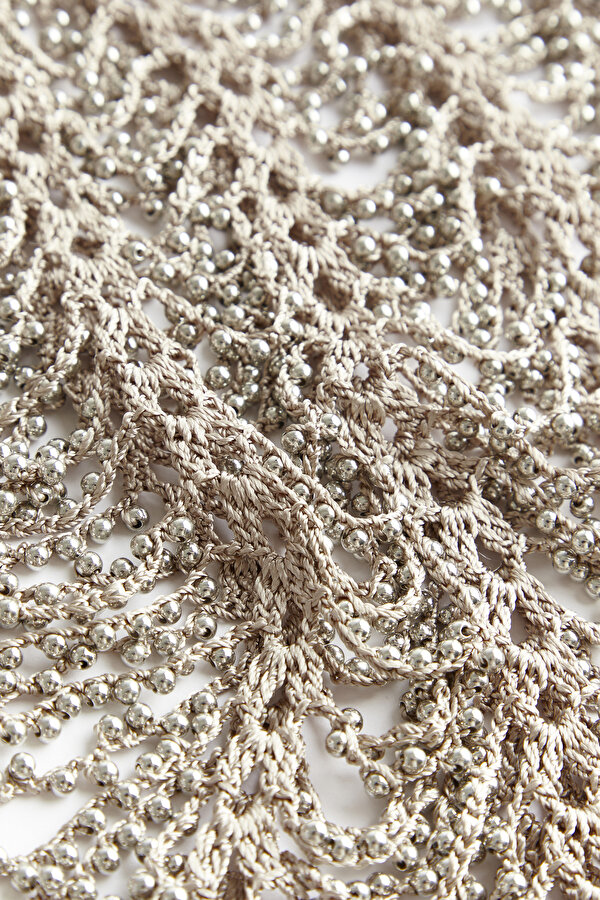 SILVER KNITTING DESIGN SKIRT 7