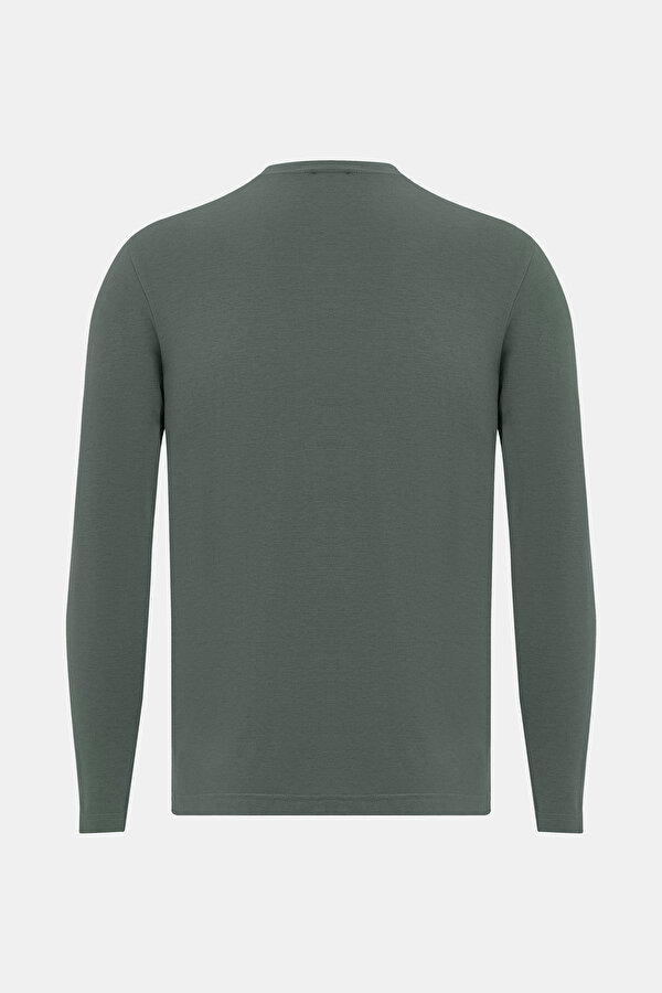 NEPHY BASIC / ROUND NECKLINE LONG SLEEVE TSHIRT 2