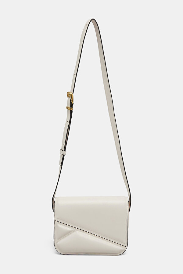 ECRU LEATHER BAG 2