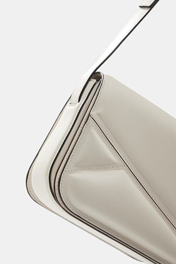 ECRU LEATHER BAG 7
