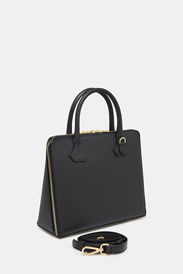 BLACK LEATHER BAG 2
