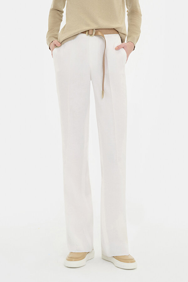 WHITE SKINNY LEG TROUSERS 2