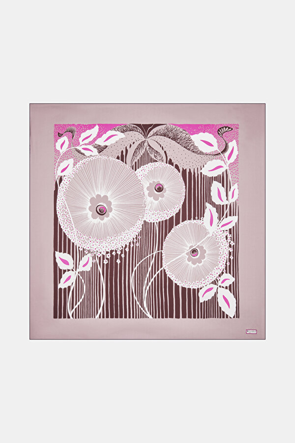 PINK TWILL SCARF