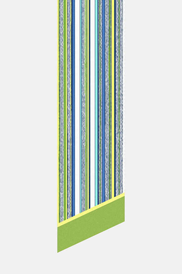 GREEN TWILL FOULARD 2