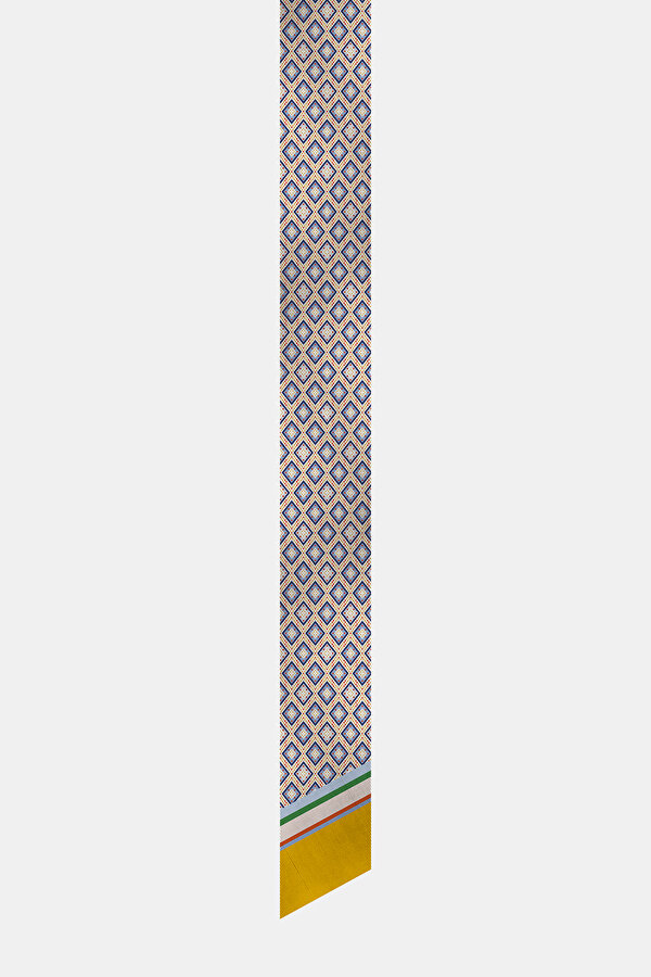 YELLOW TWILL FOULARD 2
