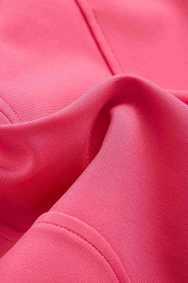 PEMBE MİNİ ELBİSE 6