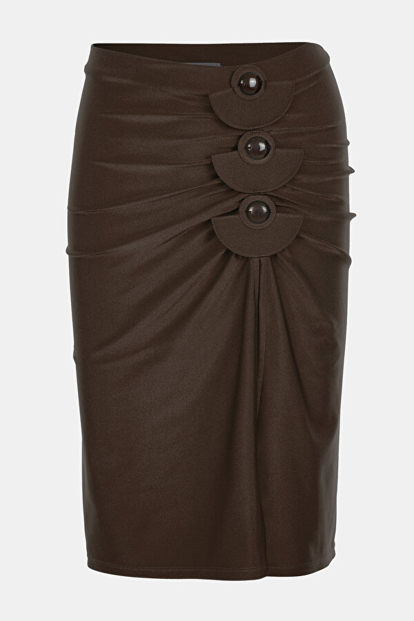 BROWN SKIRT