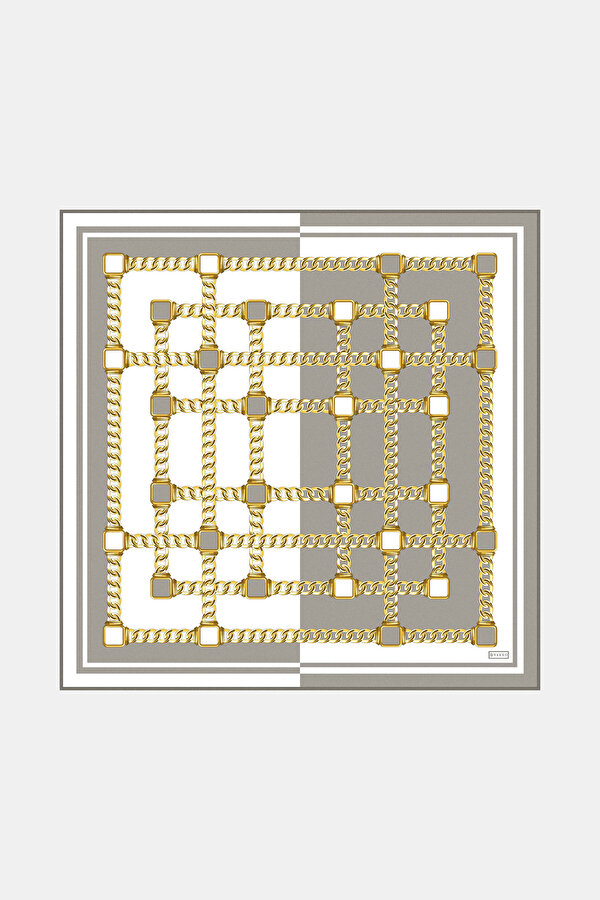 MINK OBJECT DESIGN TWILL SCARF