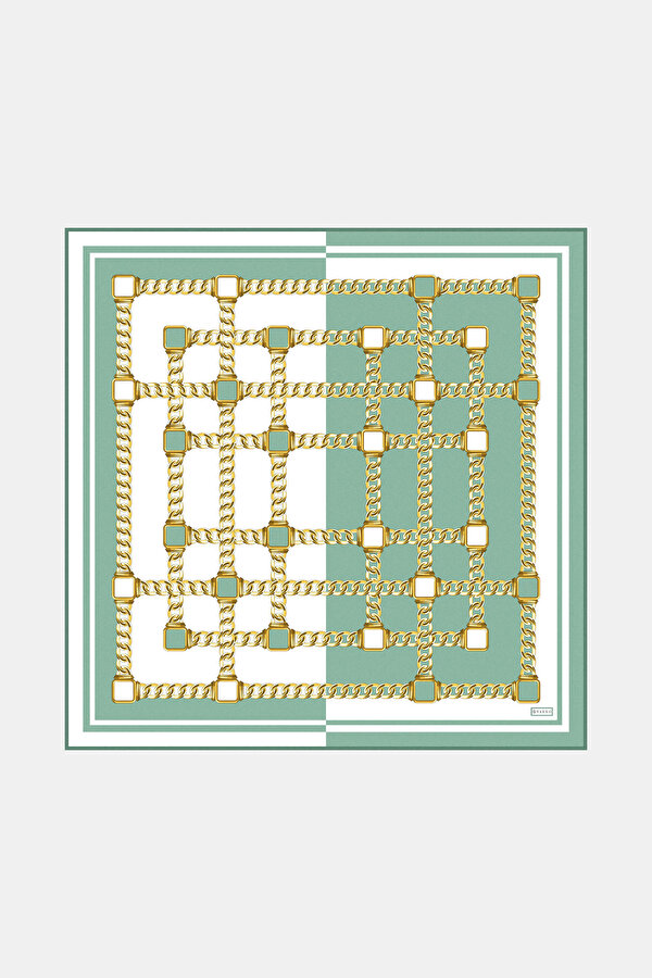MINT OBJECT DESIGN TWILL SCARF