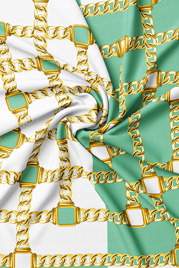 MINT OBJECT DESIGN TWILL SCARF 2