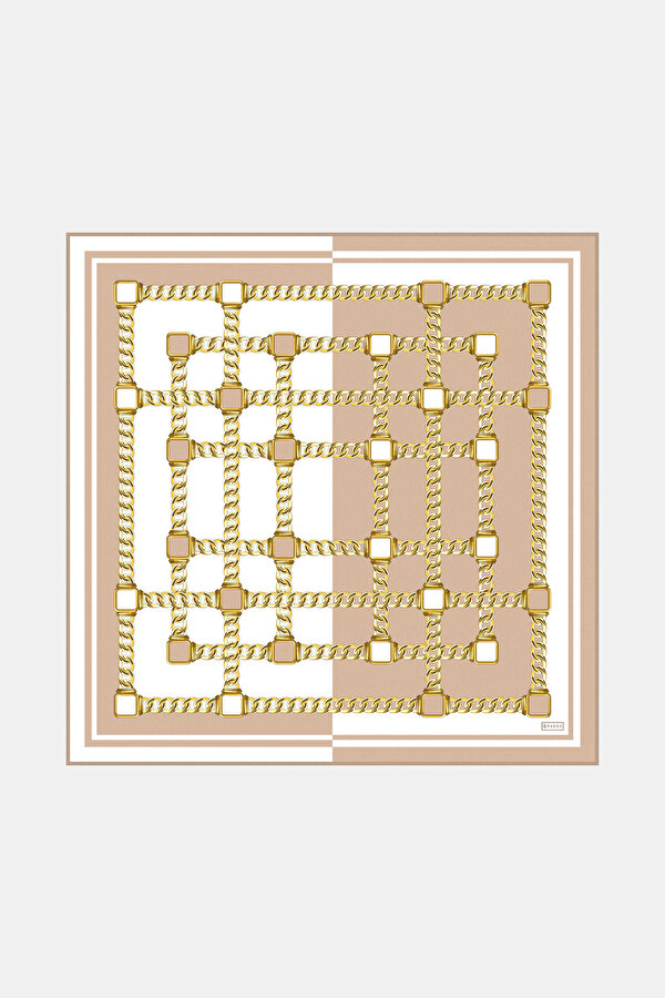POWDER OBJECT DESIGN TWILL SCARF