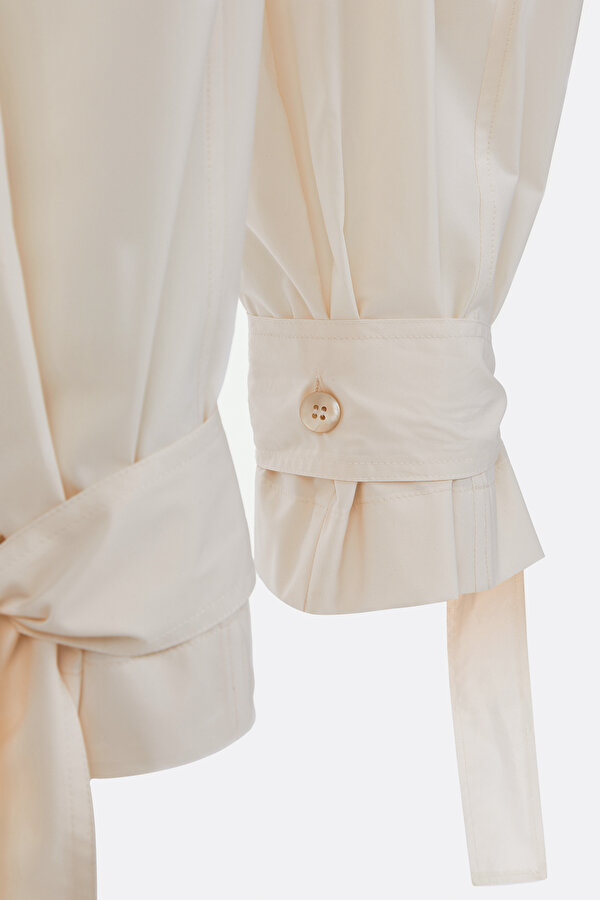 ECRU WIDE LEG TROUSERS 7