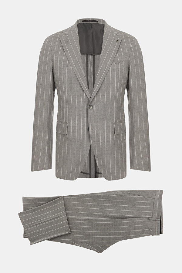 LIGHT GREY WOOL SUIT 6