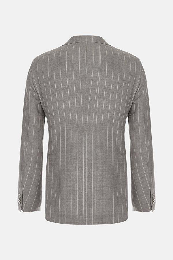 LIGHT GREY WOOL SUIT 7