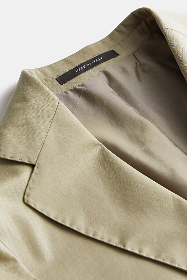 BEIGE COTTON/WOOL SUIT 7