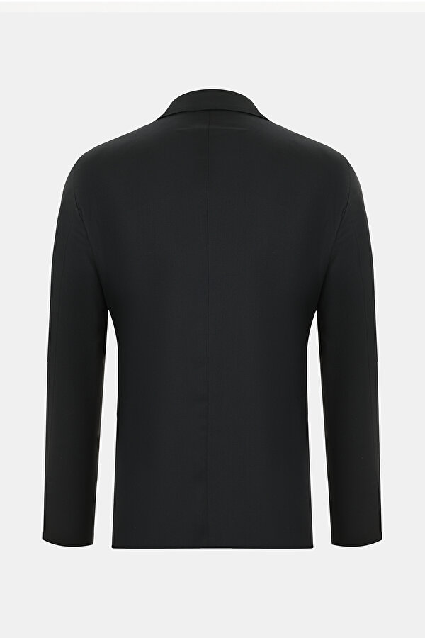 BLACK WOOL/SILK SUIT 2