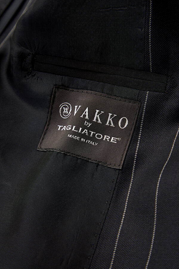 NAVY BLUE WOOL SUIT 6