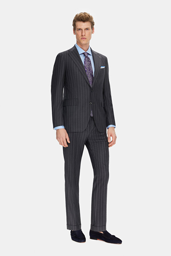 DARK GREY WOOL SUIT