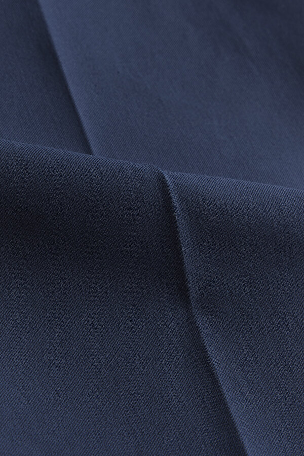 NAVY BLUE SKINNY LEG TROUSERS 7