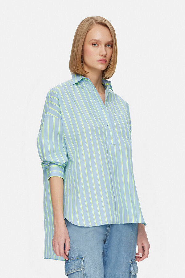YELLOW LONG SLEEVE BLOUSE