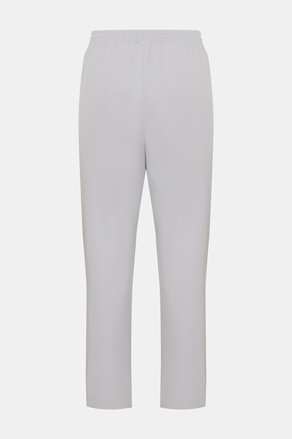 LIGHT GREY STRAIGHT CUT TROUSERS 2