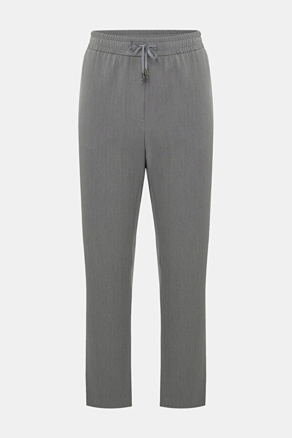 DARK GREY STRAIGHT CUT TROUSERS