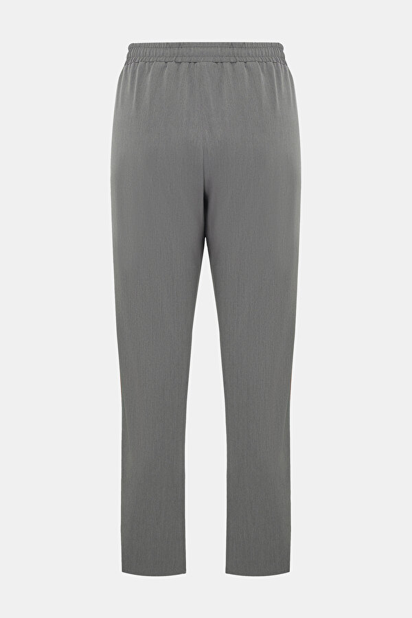 DARK GREY STRAIGHT CUT TROUSERS 2