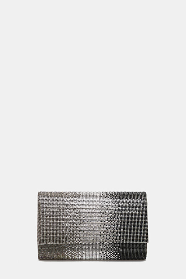 GREY TEXTURED BAG