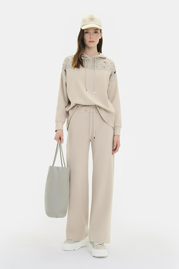 DRIED ROSE SPORTS TROUSERS