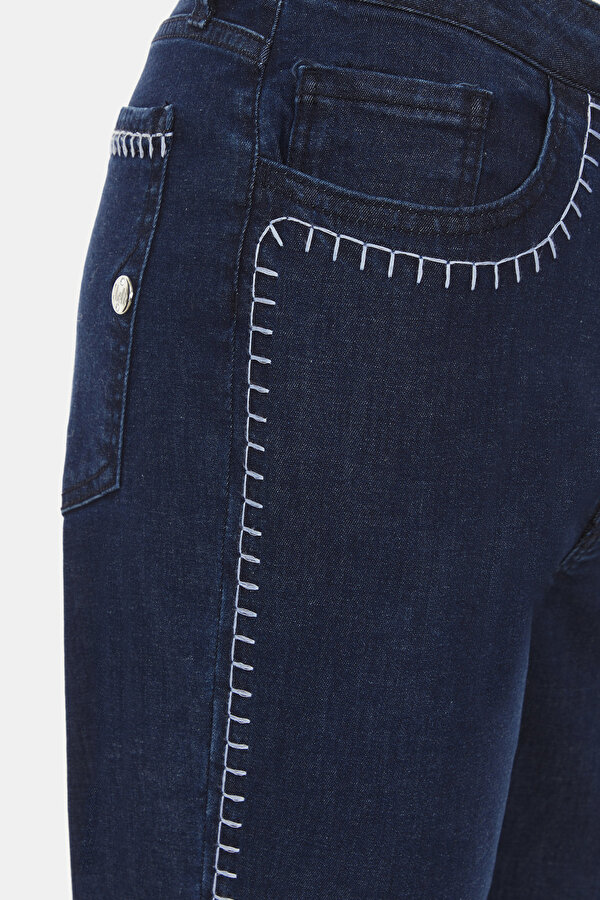 LACİVERT JEAN PANTOLON 6