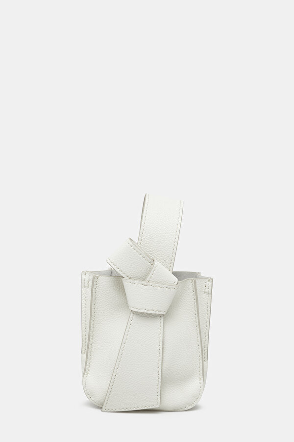 ECRU LEATHER BAG