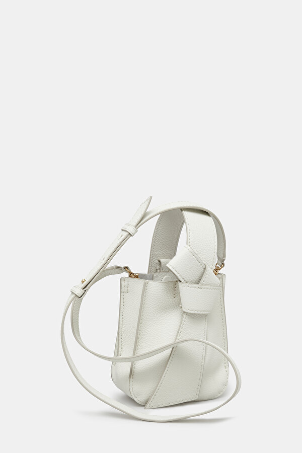 ECRU LEATHER BAG 2