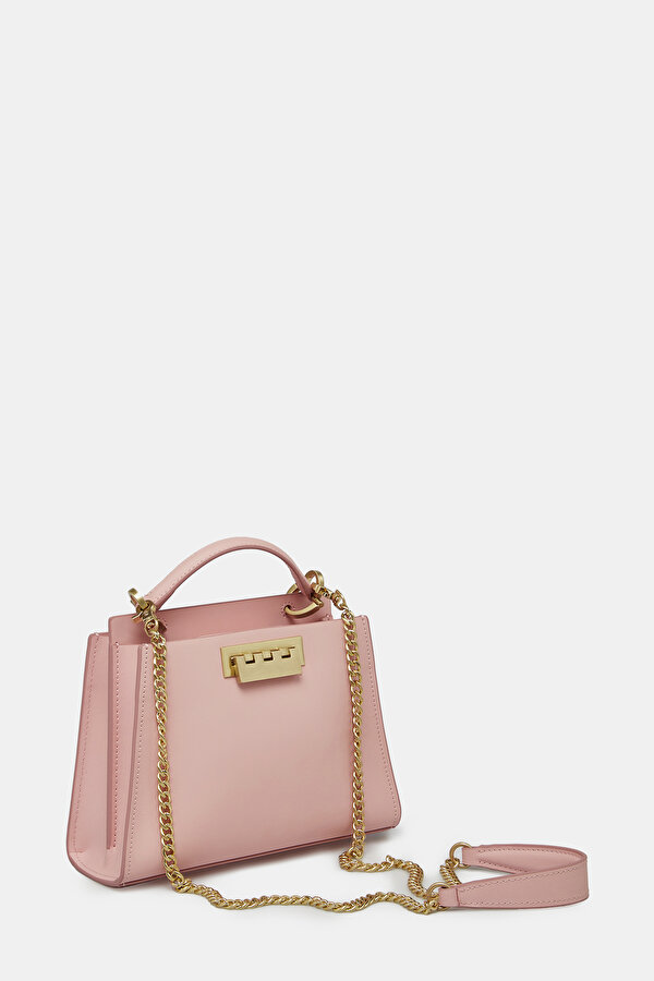 LIGHT PINK LEATHER BAG 2