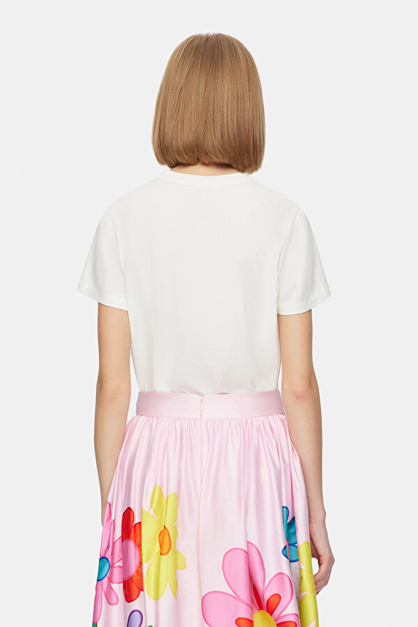 GREEN BASIC / ROUND NECKLINE SHORT SLEEVE TSHIRT 2