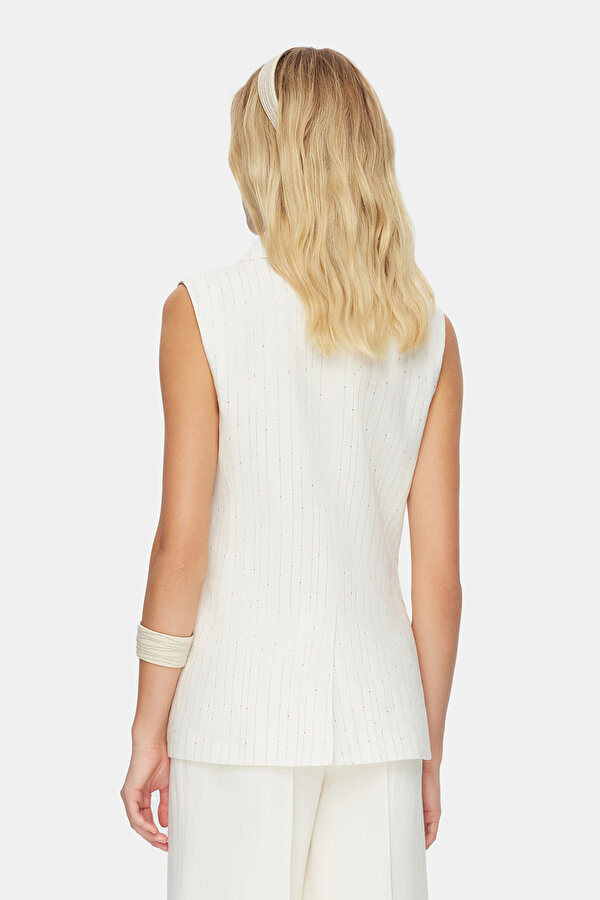 DORE SURPLICE NECKLINE (CROSS-OVER NECKLINE) VEST 2