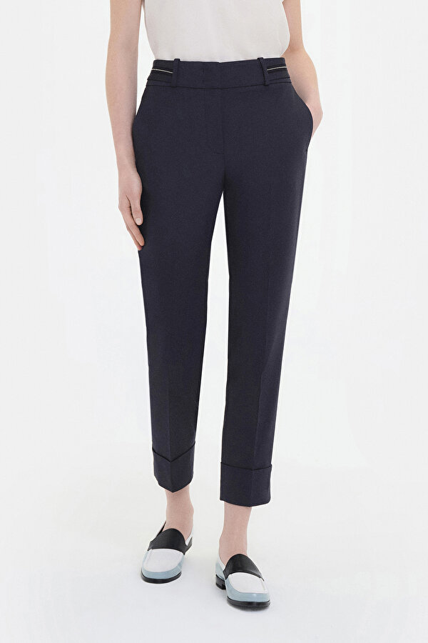 LACİVERT DAR PAÇA PANTOLON 2
