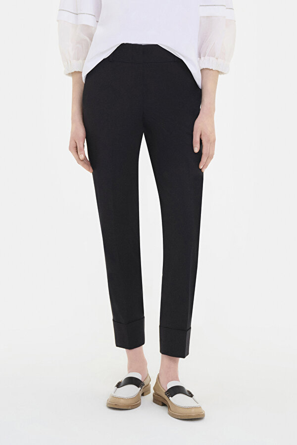 BLACK SKINNY LEG TROUSERS 2