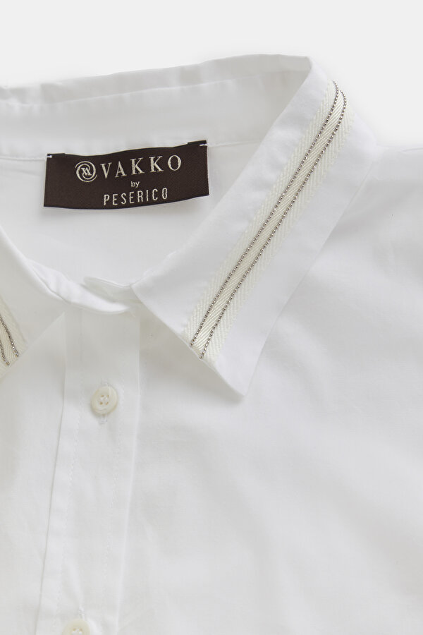 WHITE SLEEVELESS SHIRT 7