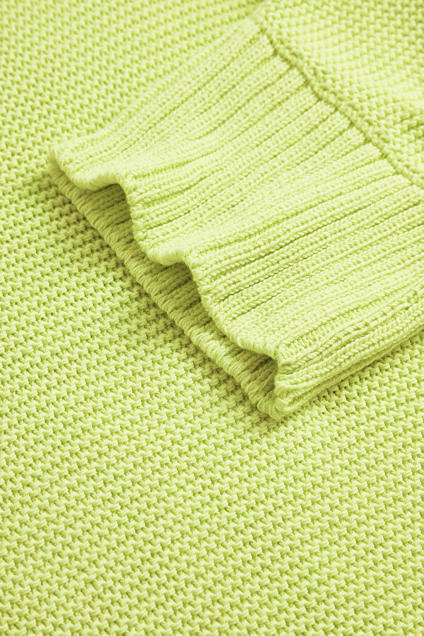 NEON GREEN BASIC / ROUND NECKLINE JERSEY 6