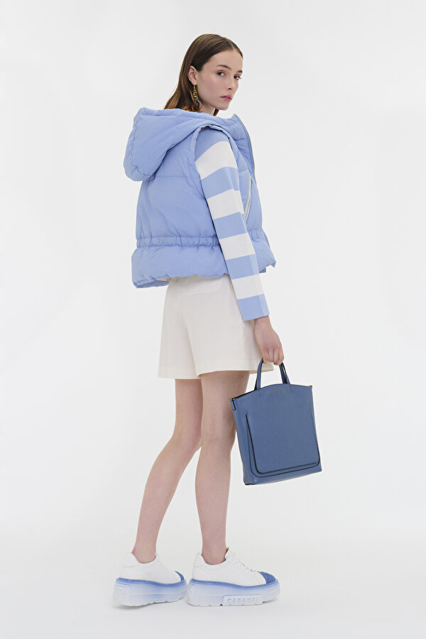 BLUE HOODIE VEST 2