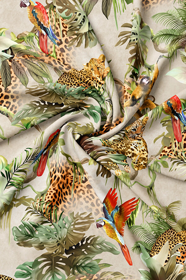 KUM ANIMAL FIGÜRLÜ TWILL BANDANA 2
