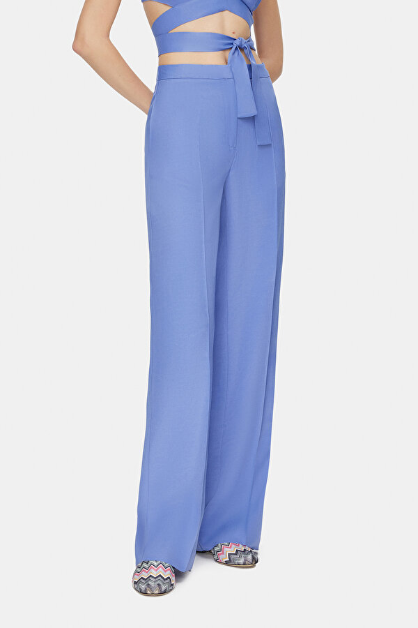 LILAC WIDE LEG TROUSERS 2