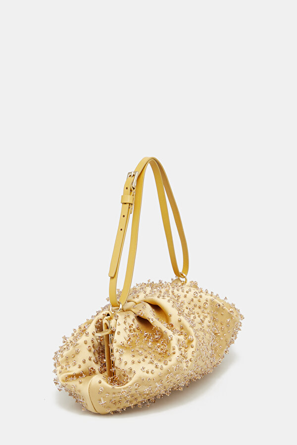 ORANGE SATIN BAG 2